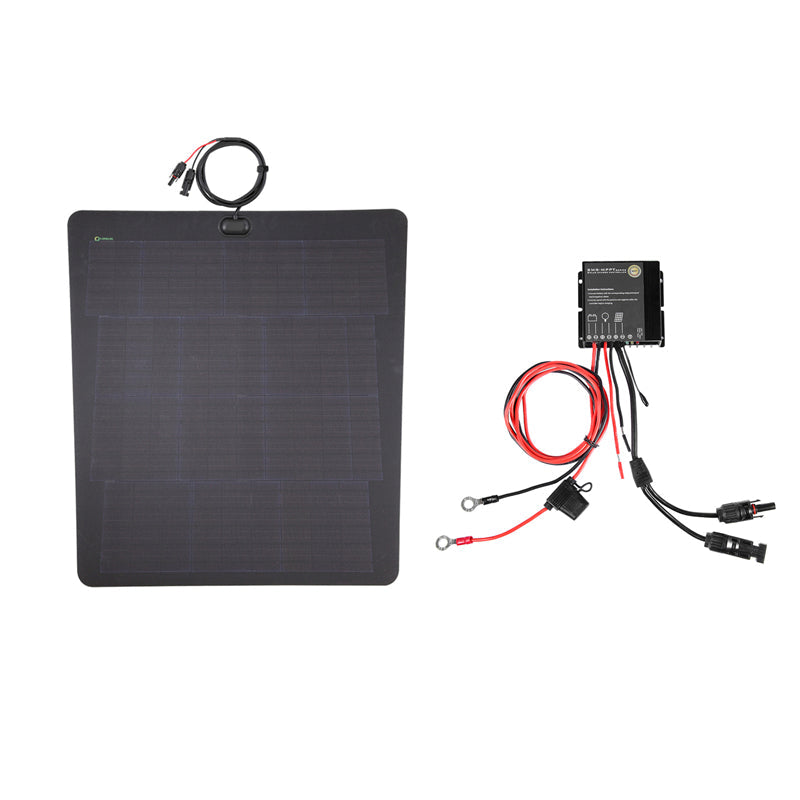 Ford Bronco Sport (2021-Present) Lensun 65W 12V Hood Flexible Solar Panel