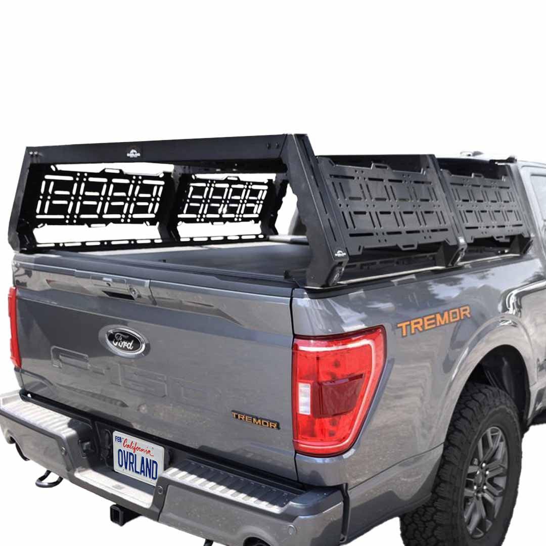 Ruff Rax 2021-2026 Ford F-150 5.5 ft Modular Bed Rack 3 Quarter