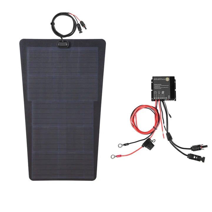 Ford_Maverick_Lensun_70W_Hood_Flexible_Solar_Panel