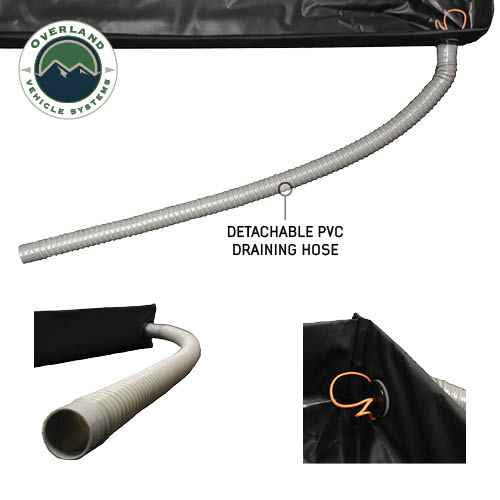 HD Nomadic Shower - Double Shower Floor Basin Hose