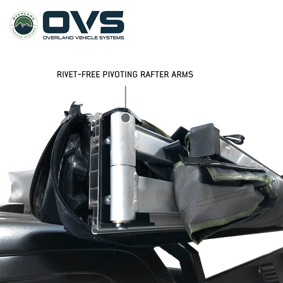OVS HD Nomadic 270 Degree Awning – Passenger Side, Dark Grey with Black Travel Cover- Expected April 1, 2026