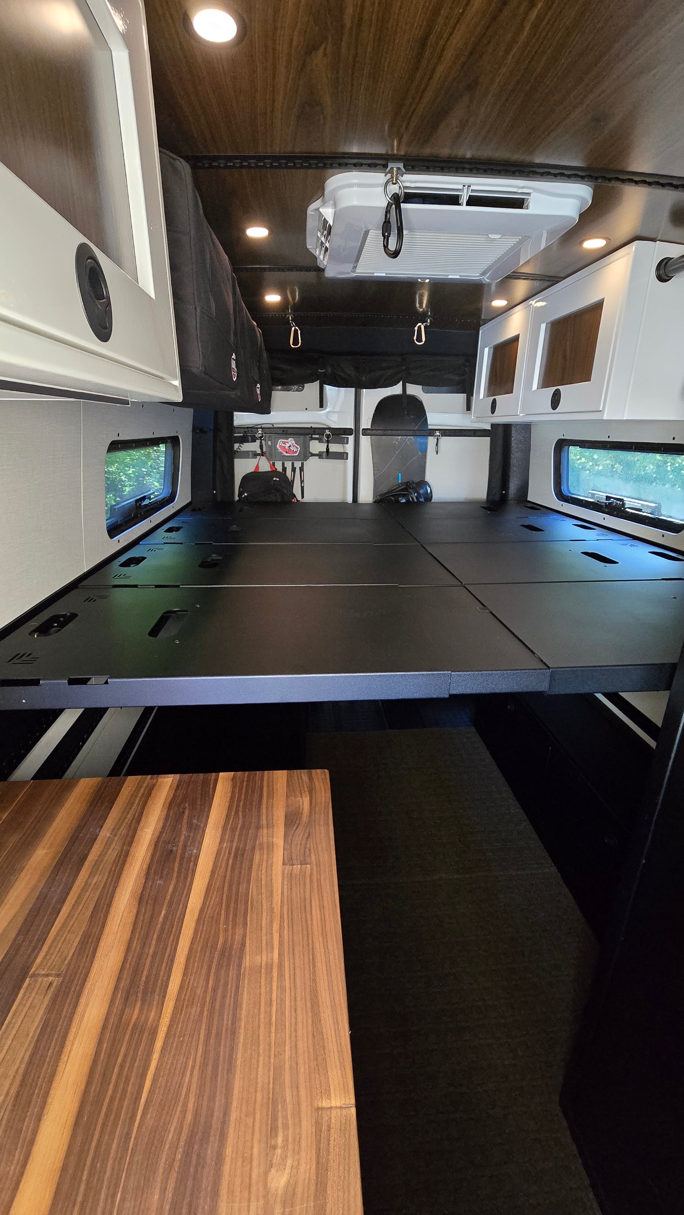 Van Wife Components 4 Panel Modular Bed System – Adjustable Van Bed & Multi-Function Platform
