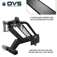Pivot Off-Road Hitch Tire Carrier Material