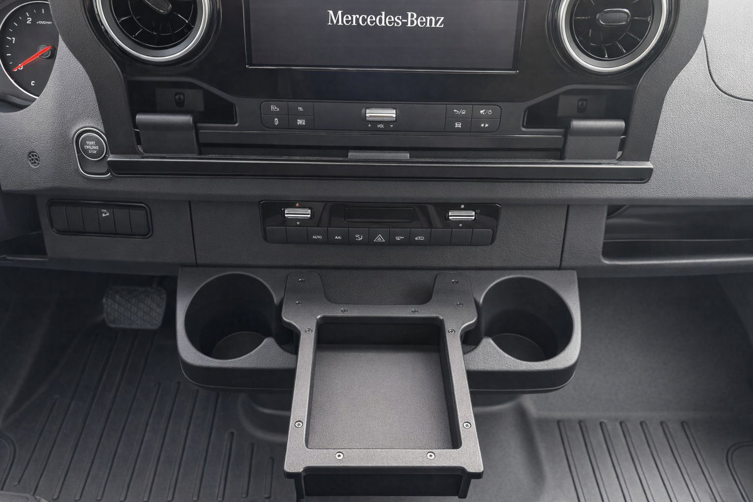 Grip Turf Dash Cubby for Mercedes-Benz Sprinter (2019+) – Compact Storage Solution