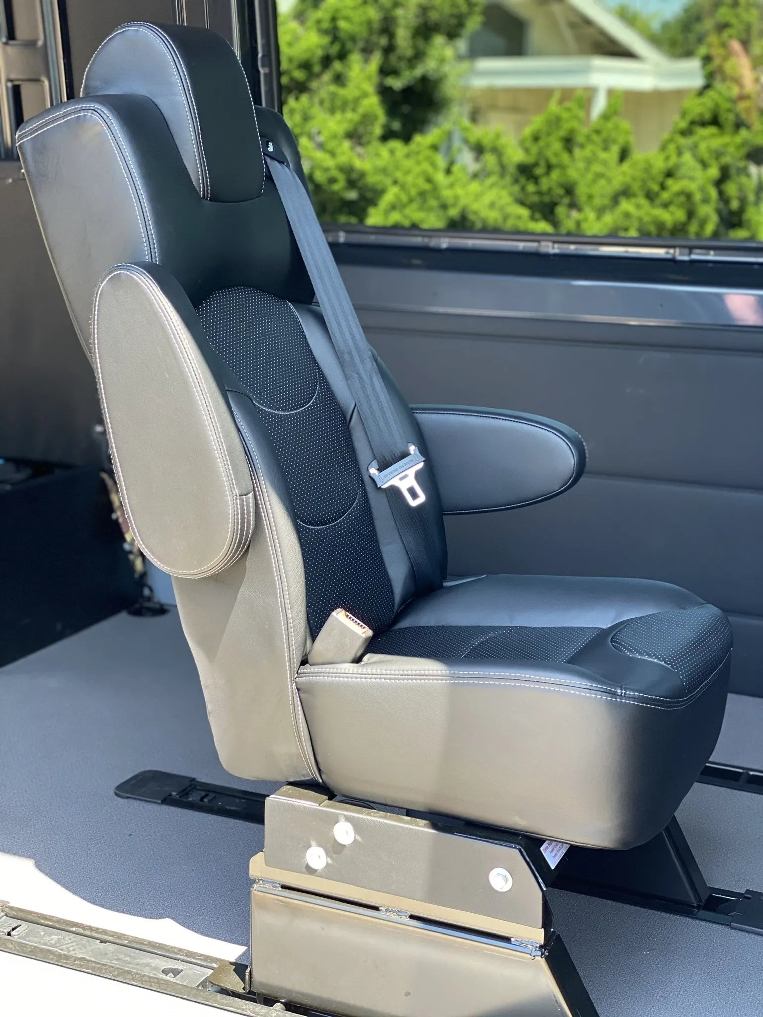 JMG Systems Sprinter Bolt-On Seat – OEM Track Compatible