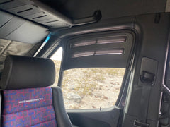 Bug Barrier Window Vent for Sprinter, Transit & ProMaster Vans – Screened Vent Insert (Pair)