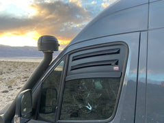 Bug Barrier Window Vent for Sprinter, Transit & ProMaster Vans – Screened Vent Insert (Pair)