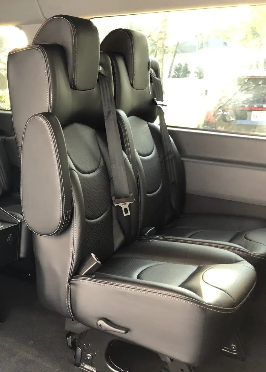 JMG Systems Ford Transit Bolt-On Seat – OEM Track Compatible