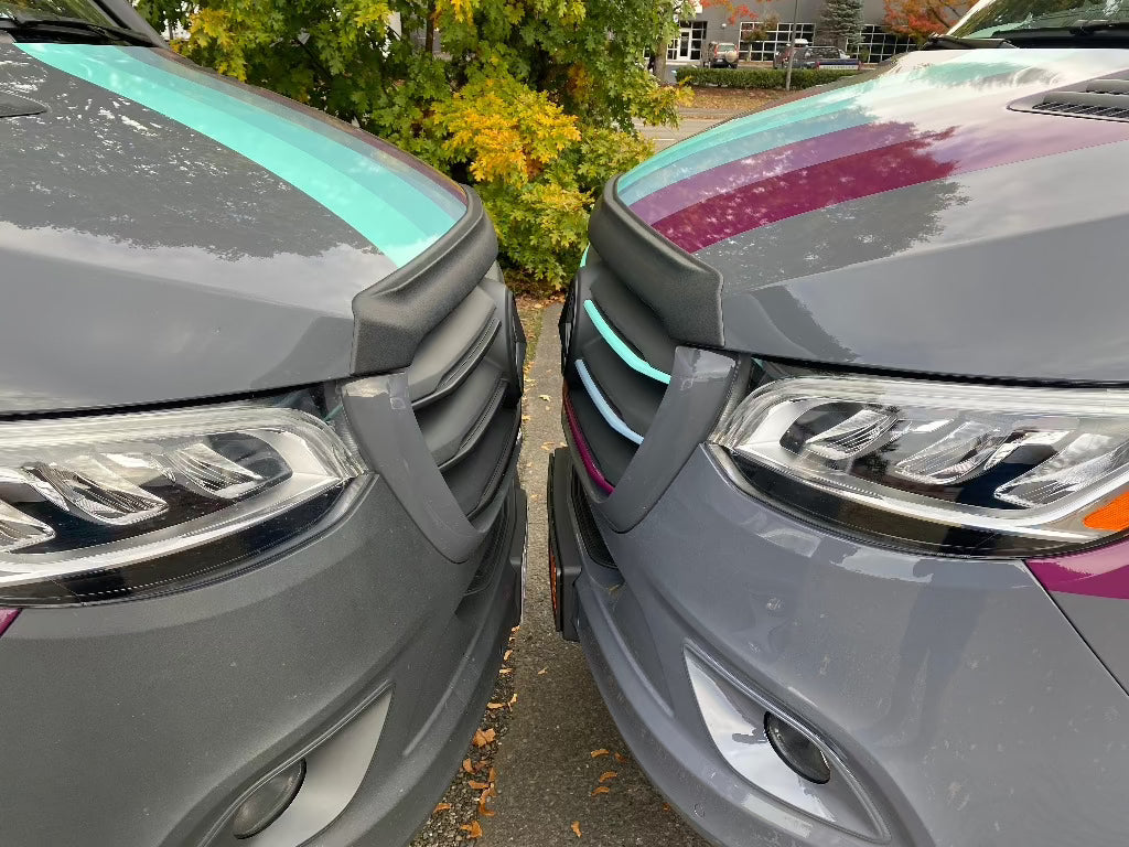 Aero Hood Spoiler for Mercedes Sprinter 907 (2019–2026+) – Hood Paint Protection & Debris Deflector
