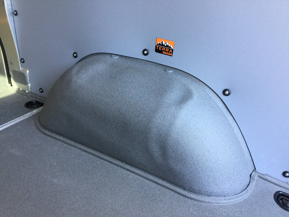 Grey Inner Fender Liners for Mercedes Sprinter (906 & 907) – Rear Wheel Well Noise Reduction