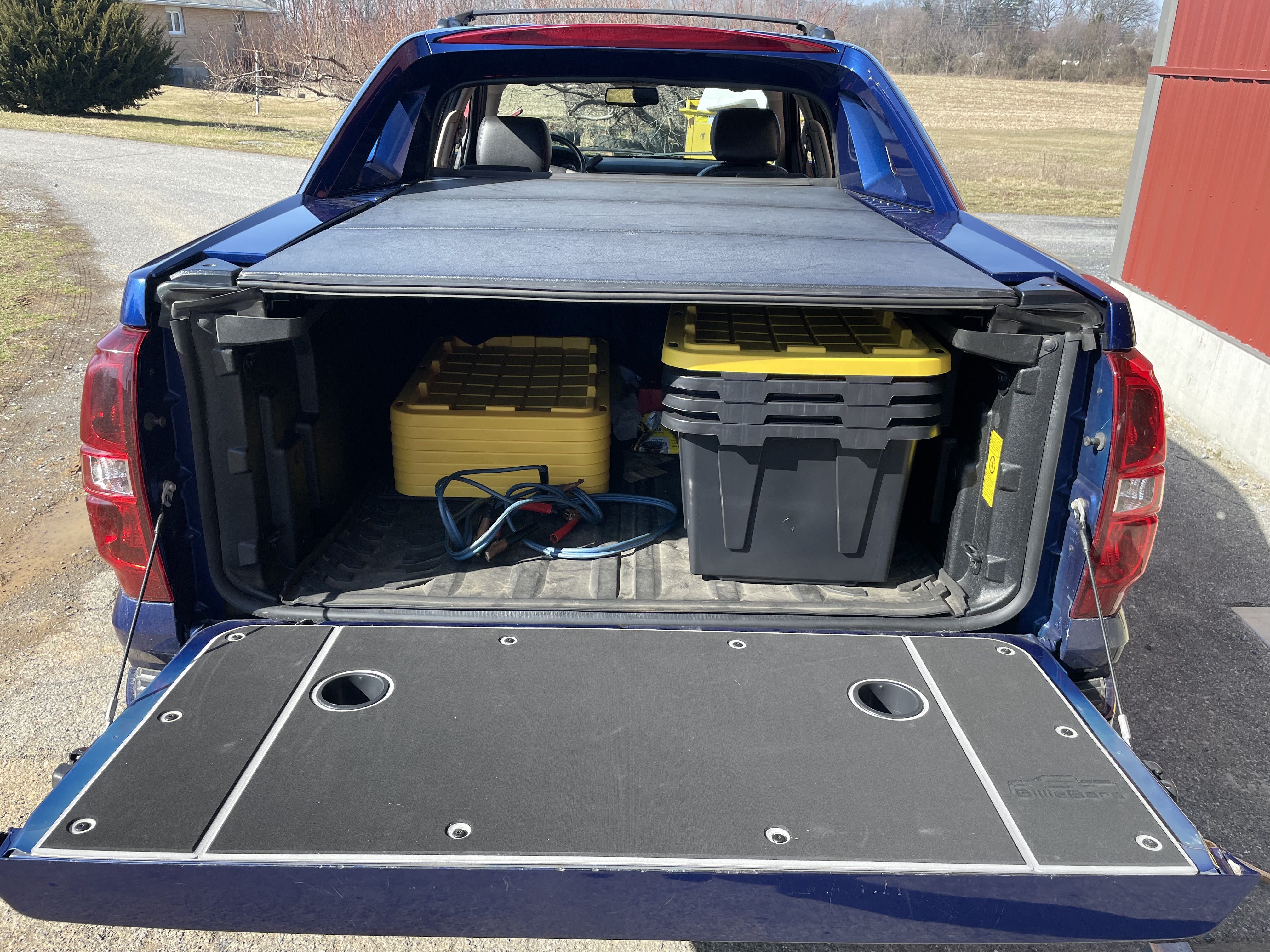 BillieBars Tailgate Cover – Avalanche (2007+)
