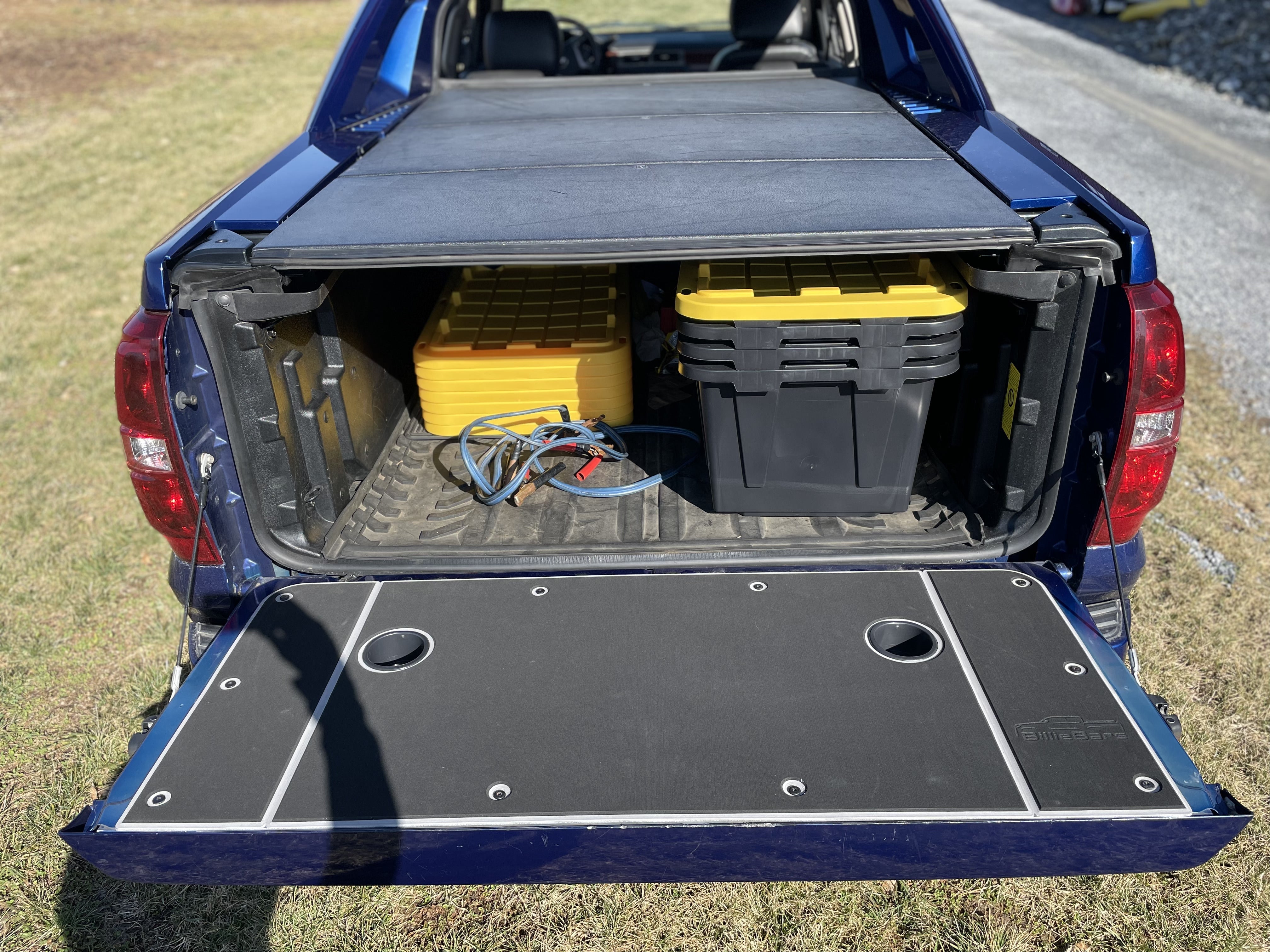 BillieBars Tailgate Cover – Avalanche (2007+)