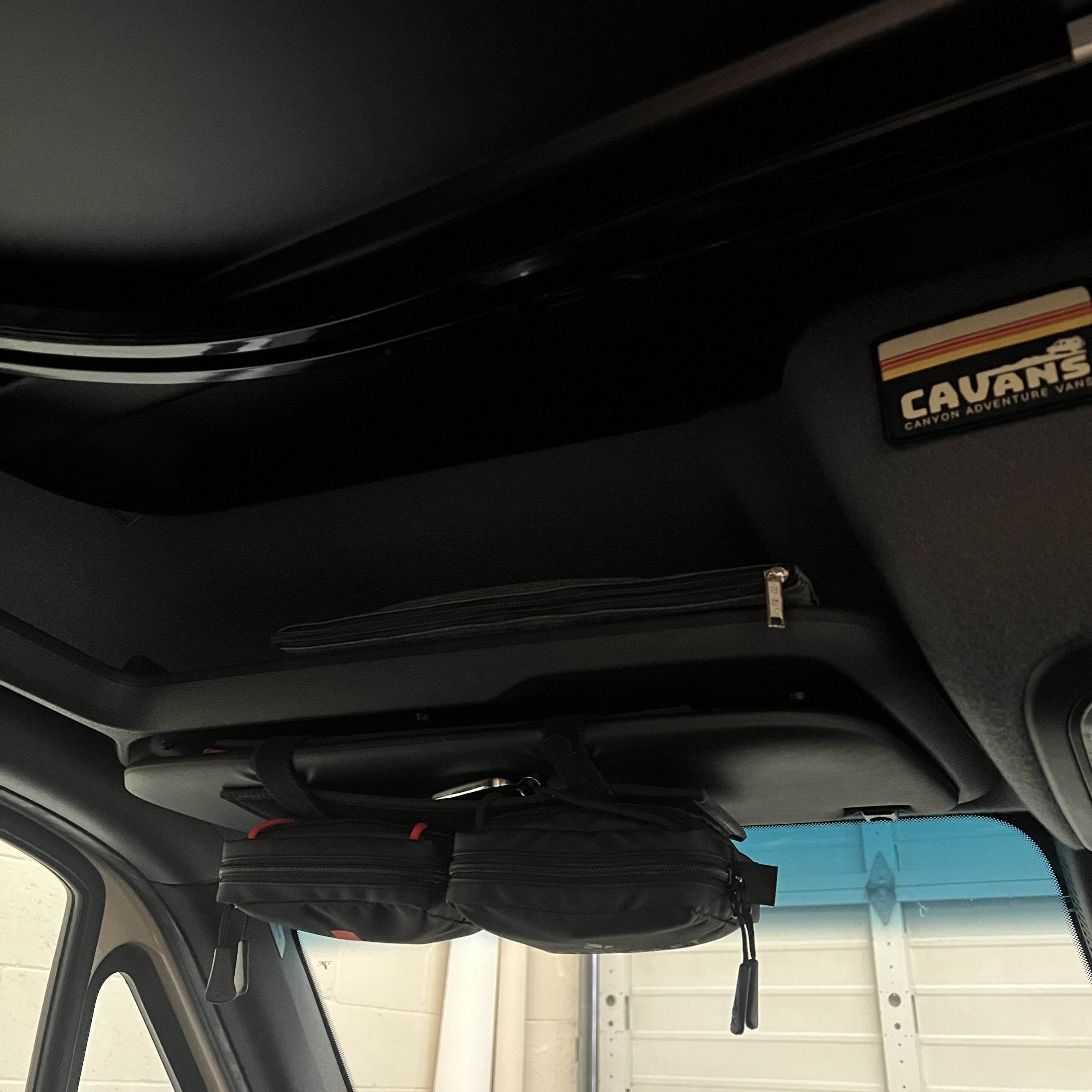 Van Wife Components 2019+ Sprinter Headliner Shelf – No Curtain Rod (Powder Coated Aluminum)