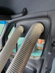 EcoFlow Wave 2 & 3 Window Vent for Vans – ABS Window Vent with Bug Mesh (Sprinter, Transit, ProMaster)