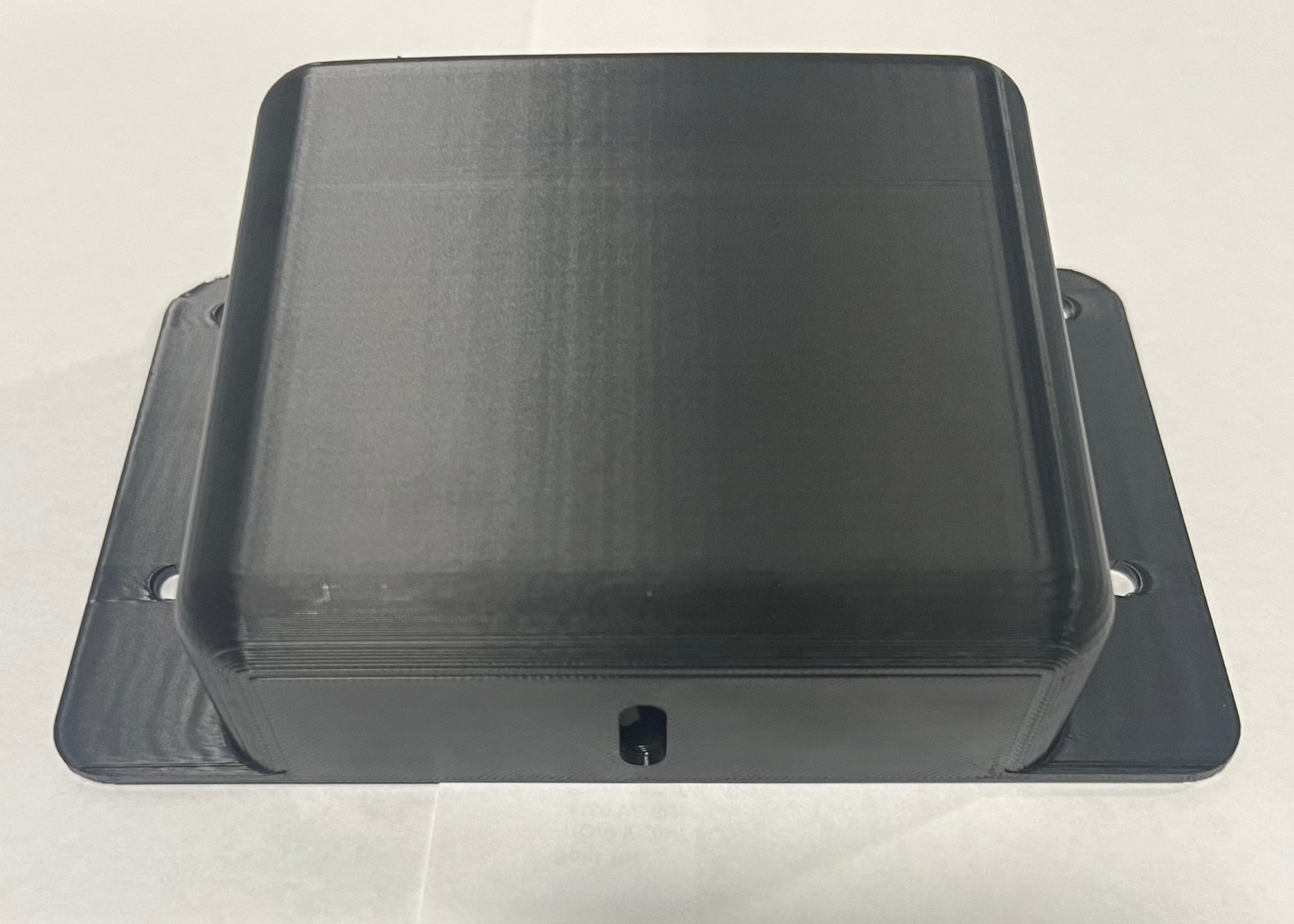 Roambuilt Mercedes Sprinter (ABA) Automatic Brake Assist bracket top view close up