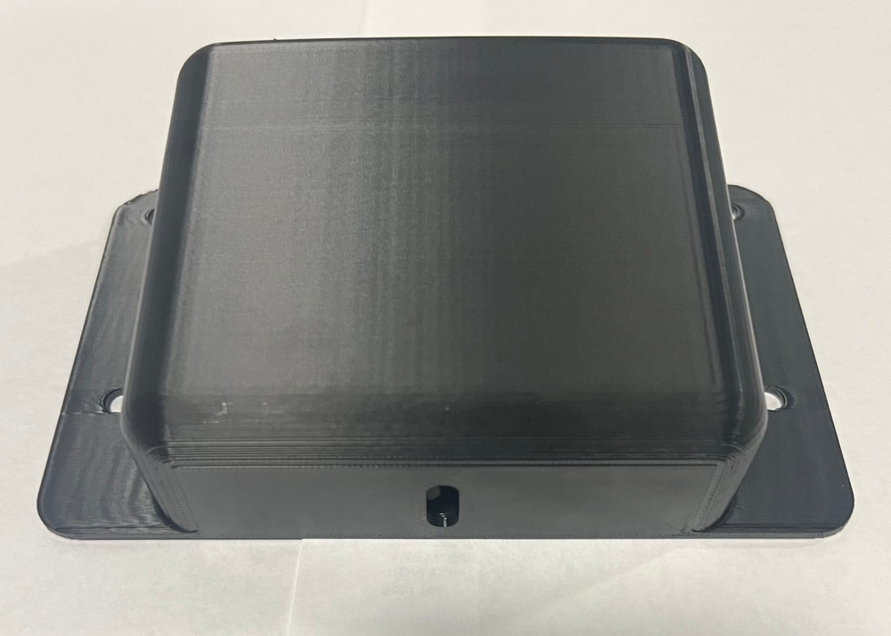 Roambuilt Mercedes Sprinter (ABA) Automatic Brake Assist bracket top view close up