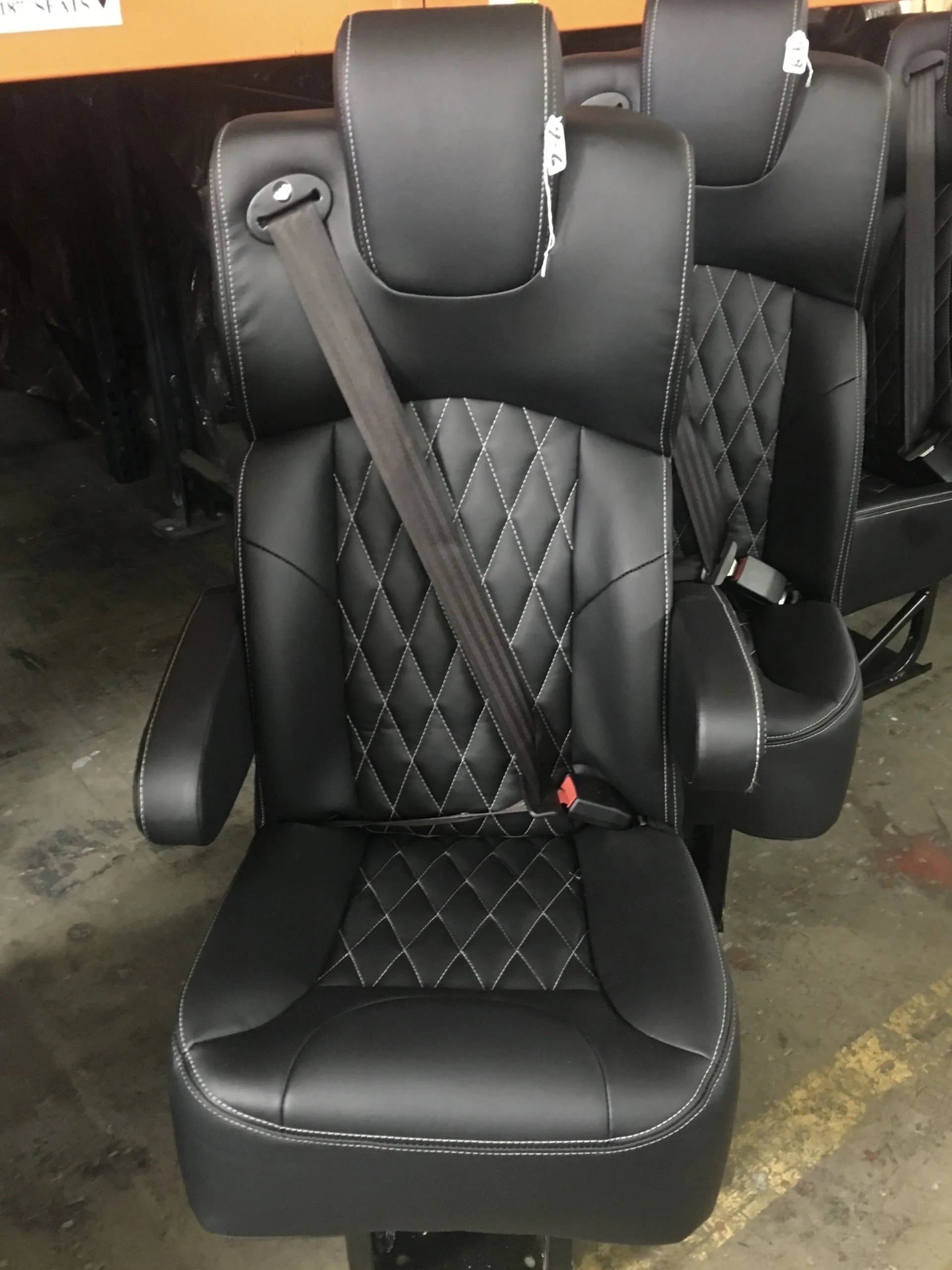 JMG Systems Ford Transit Bolt-On Seat – OEM Track Compatible