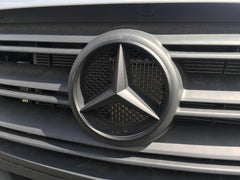 Black Front Emblem for Mercedes Sprinter 907 / VS30 (2019–2026+) – OEM Style Black Grille Badge