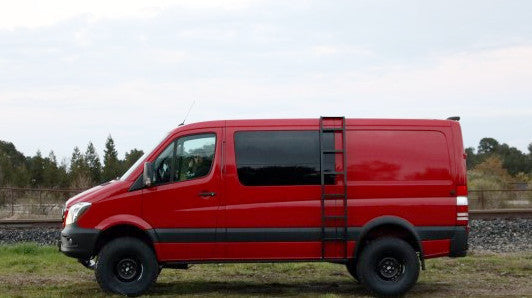 Van Compass Side Ladder for Mercedes Sprinter (2007–Current, Low Roof Only)