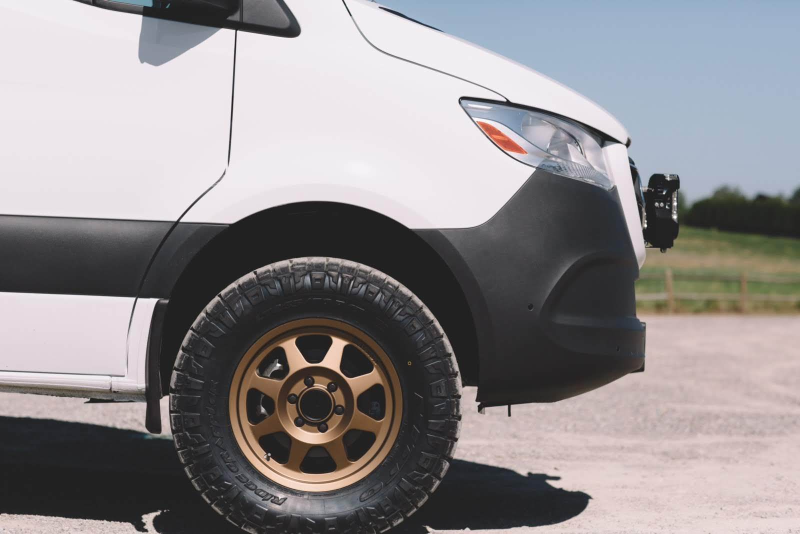 Van Compass Striker 2" Front Lift Kit for Mercedes Sprinter 2WD (2019–2022)