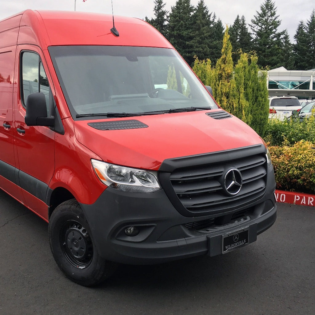 Aero Hood Spoiler for Mercedes Sprinter 907 (2019–2026+) – Hood Paint Protection & Debris Deflector