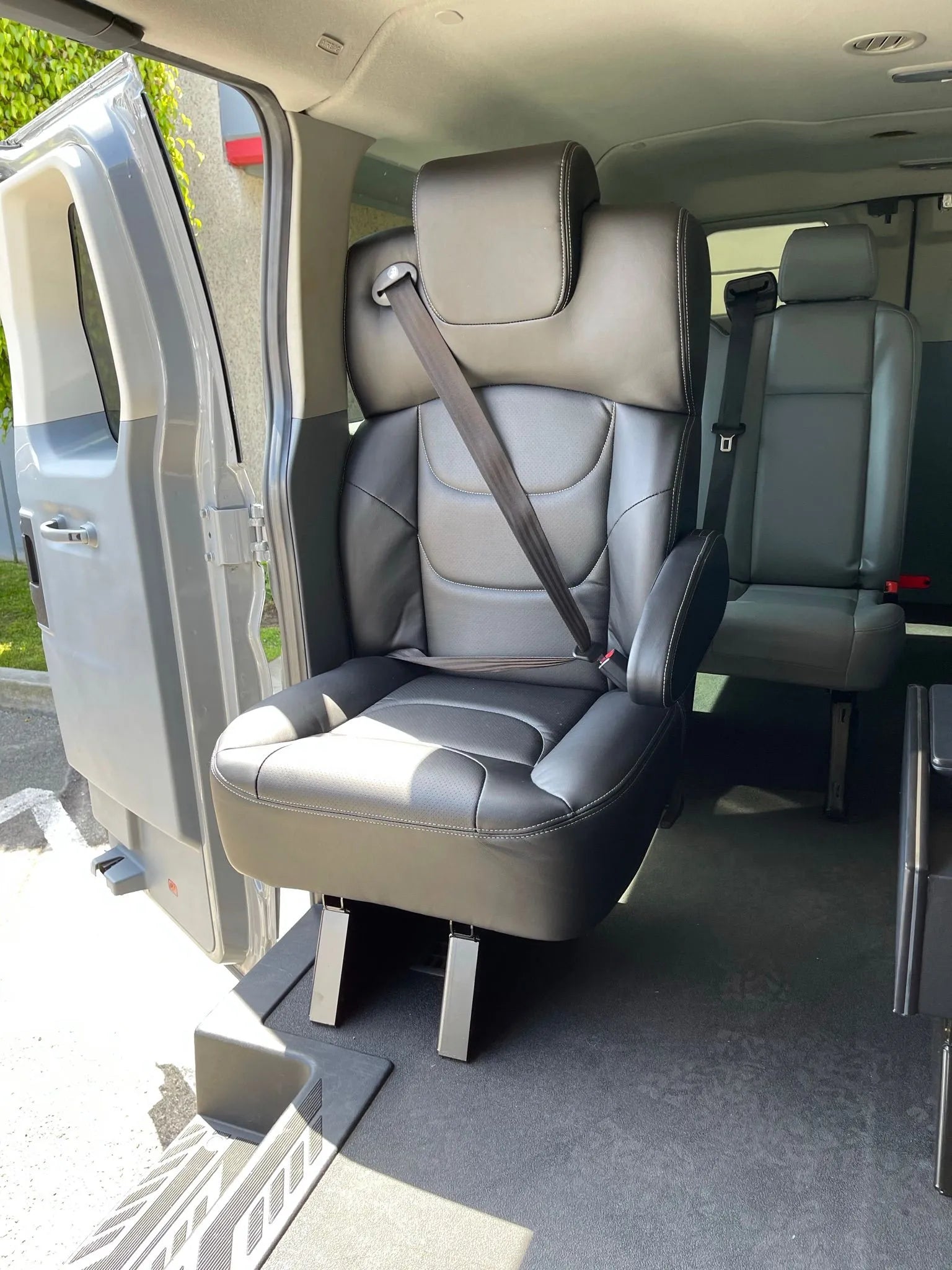 JMG Systems Ford Transit Bolt-On Seat – OEM Track Compatible