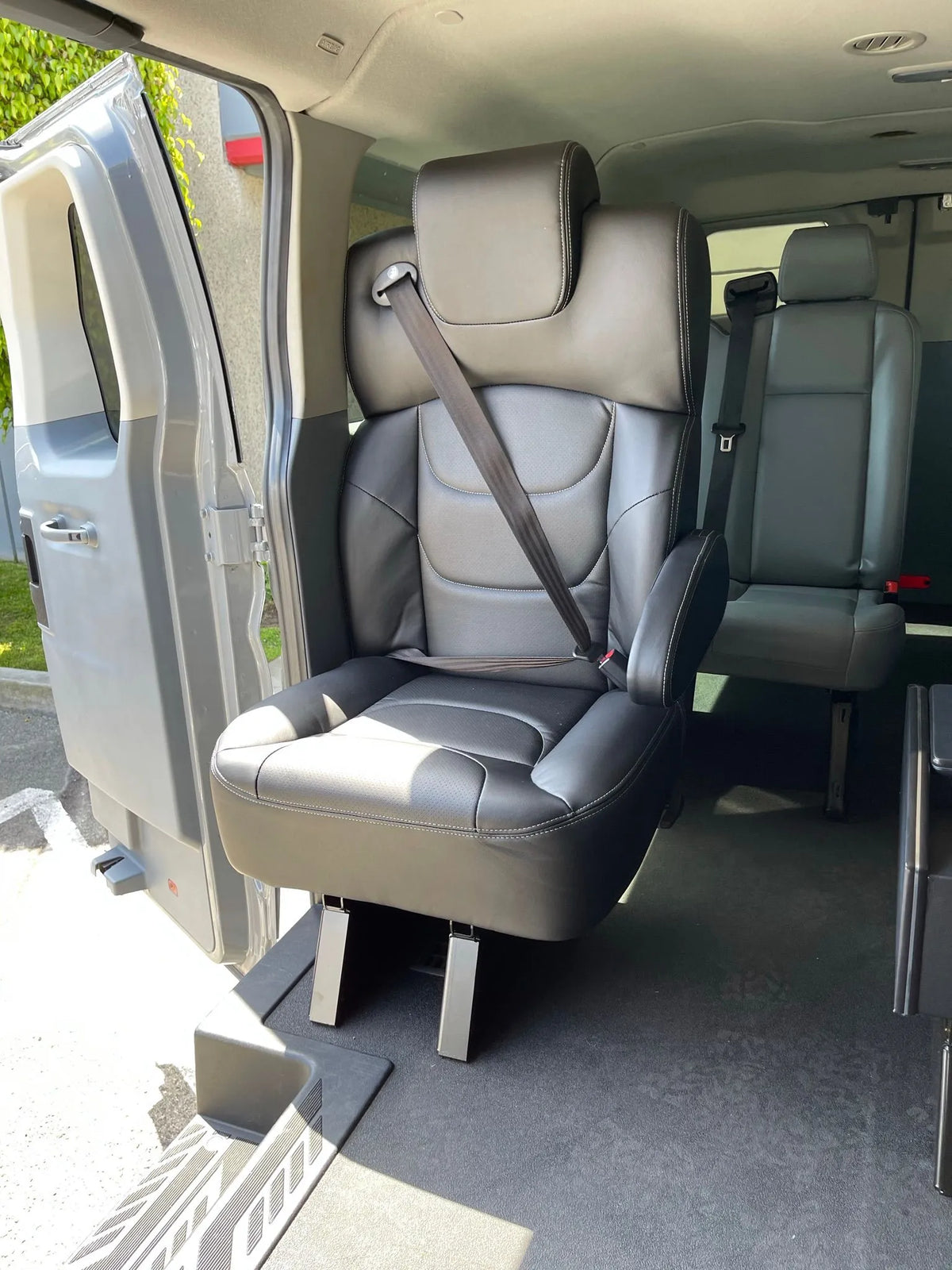 JMG Systems Ford Transit Bolt-On Seat – OEM Track Compatible