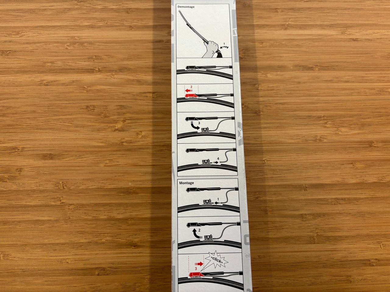 Mercedes Sprinter Fluid-Integrated Wiper Blade Set – OEM Replacement for VS30 907 (LHD)