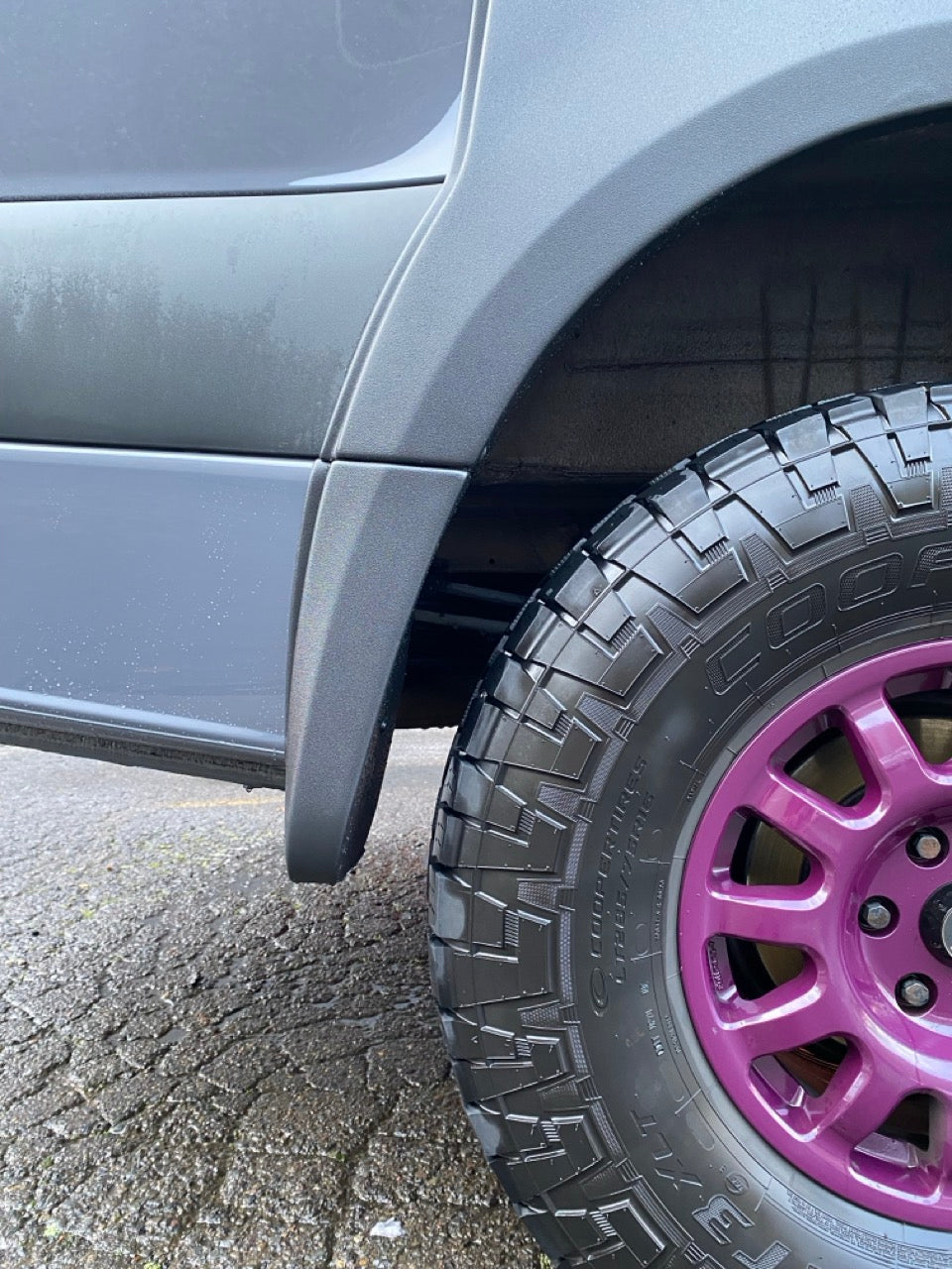 Desert Defender Fender Flares – Maximum Tire Clearance for Mercedes Sprinter 907 (2019–2024)