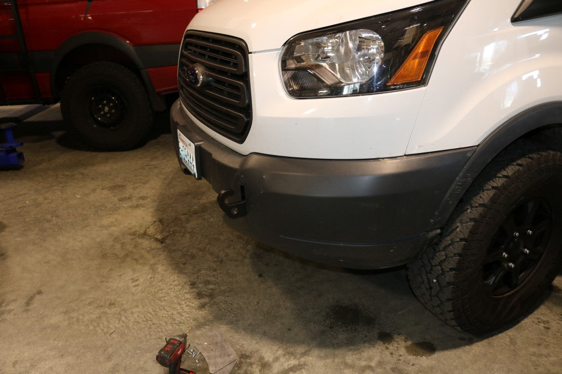 Van Compass Front Tow Point | 2015+ Ford Transit Recovery Hook