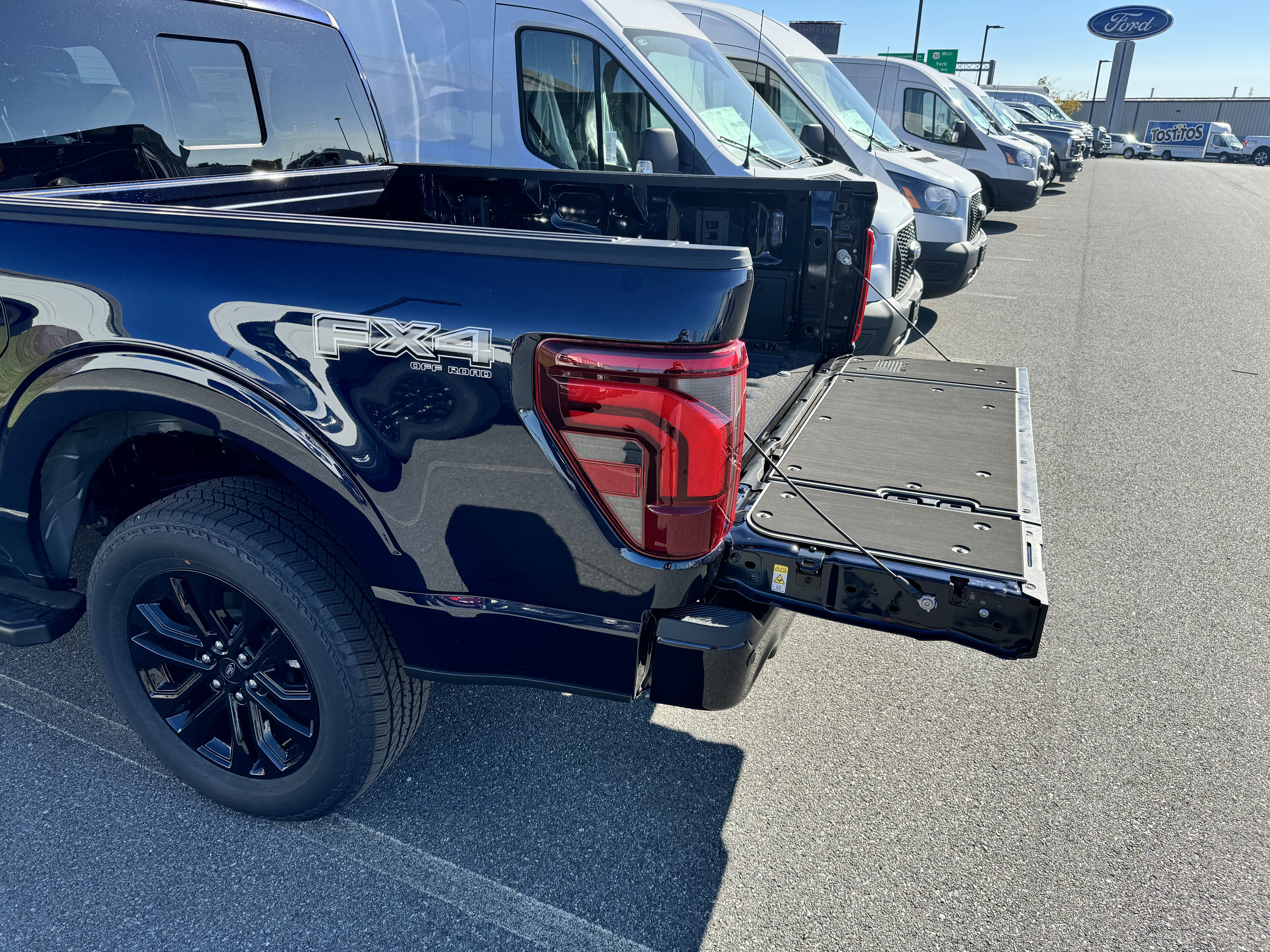 BillieBars Tailgate Cover – F150 Pro Access (Barn Door Style)