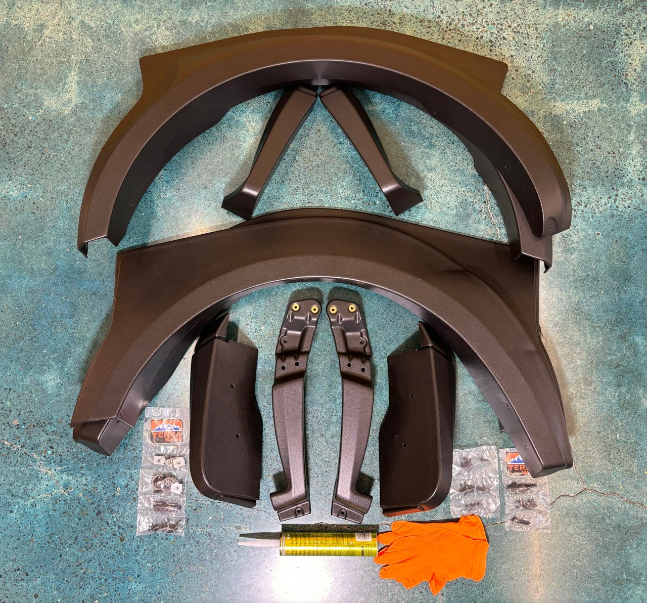 Terrawagen Desert Defender Classic Fender Flares – Rounded Rear Arch for 2019–2025 Mercedes Sprinter