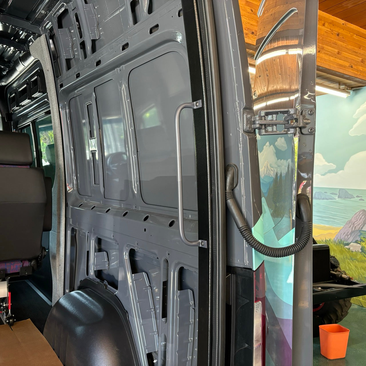 Mercedes Sprinter Rear Door Grab Handle – No-Drill Install (2007–2024)