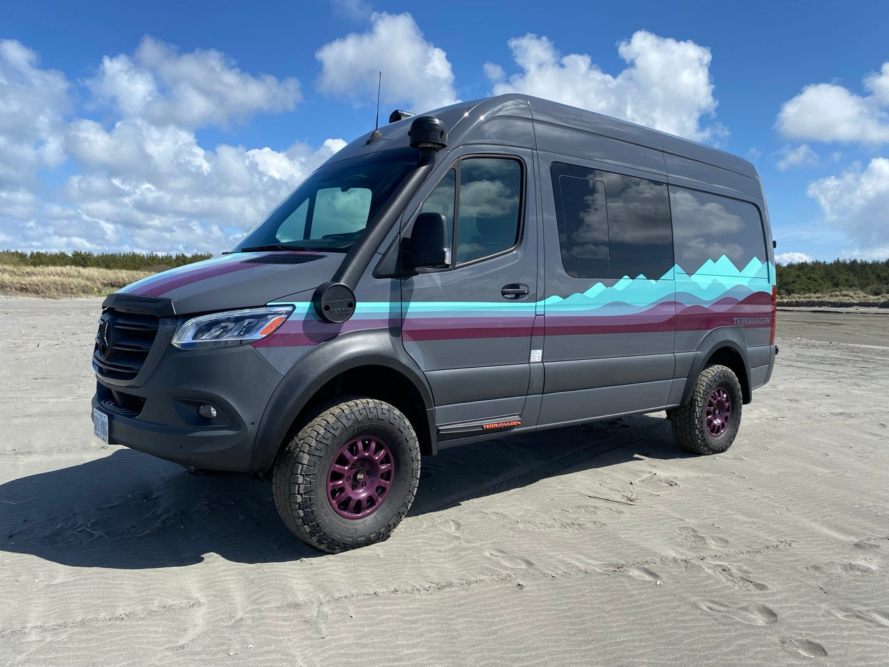 Desert Defender Fender Flares – Maximum Tire Clearance for Mercedes Sprinter 907 (2019–2024)