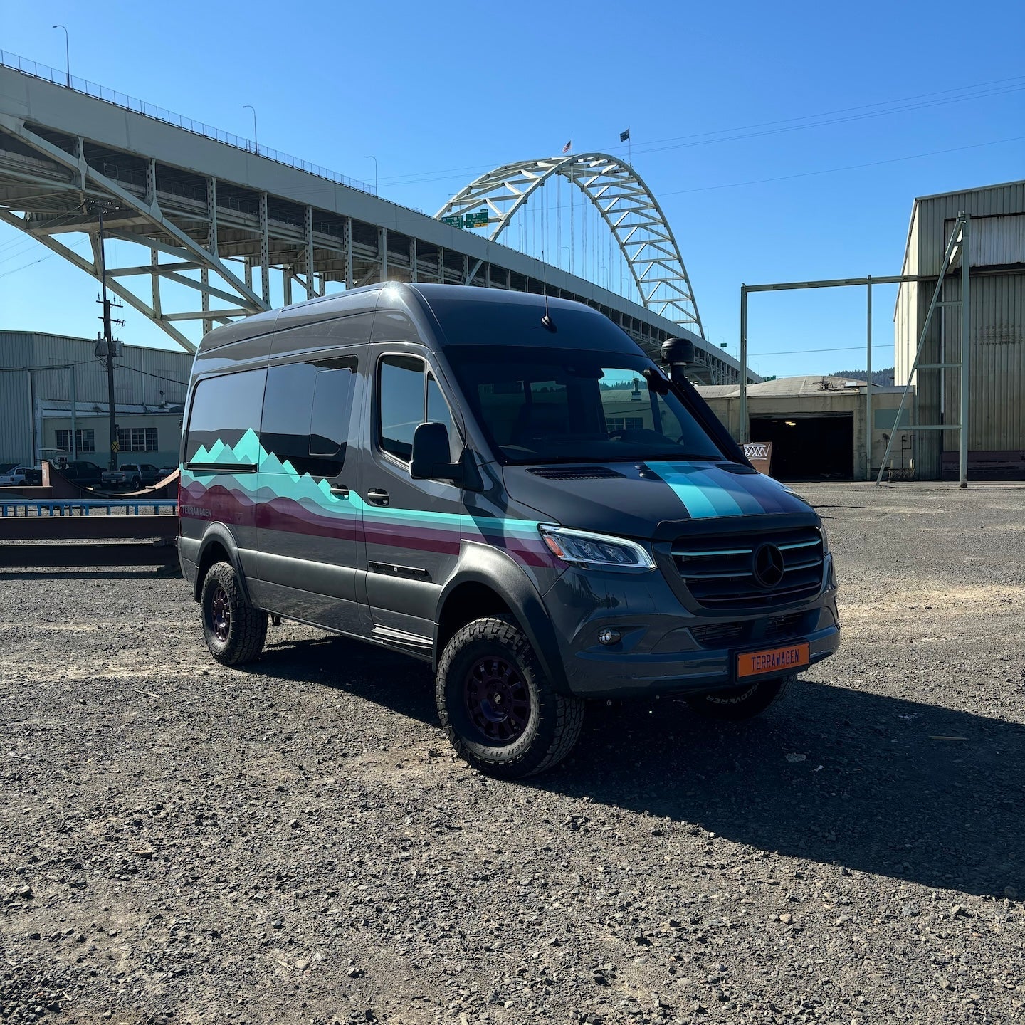 Terrawagen Desert Defender Classic Fender Flares – Rounded Rear Arch for 2019–2025 Mercedes Sprinter