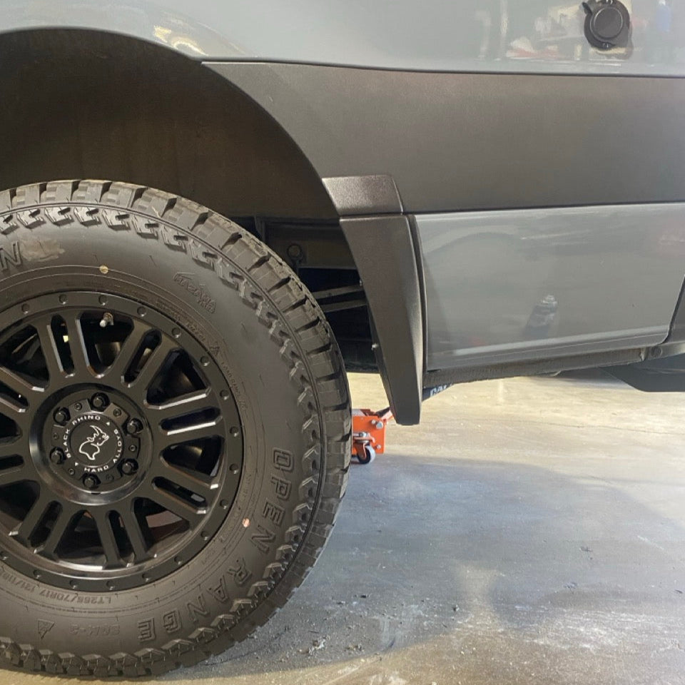 Terrawagen Rear Mondo Mudguard Kit for Mercedes Sprinter – Rear Tire Clearance Upgrade