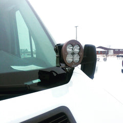 Van Compass Hoodline Light Pod Mount for Ford Transit (2015–Up) – Bolt-On LED Pod Brackets