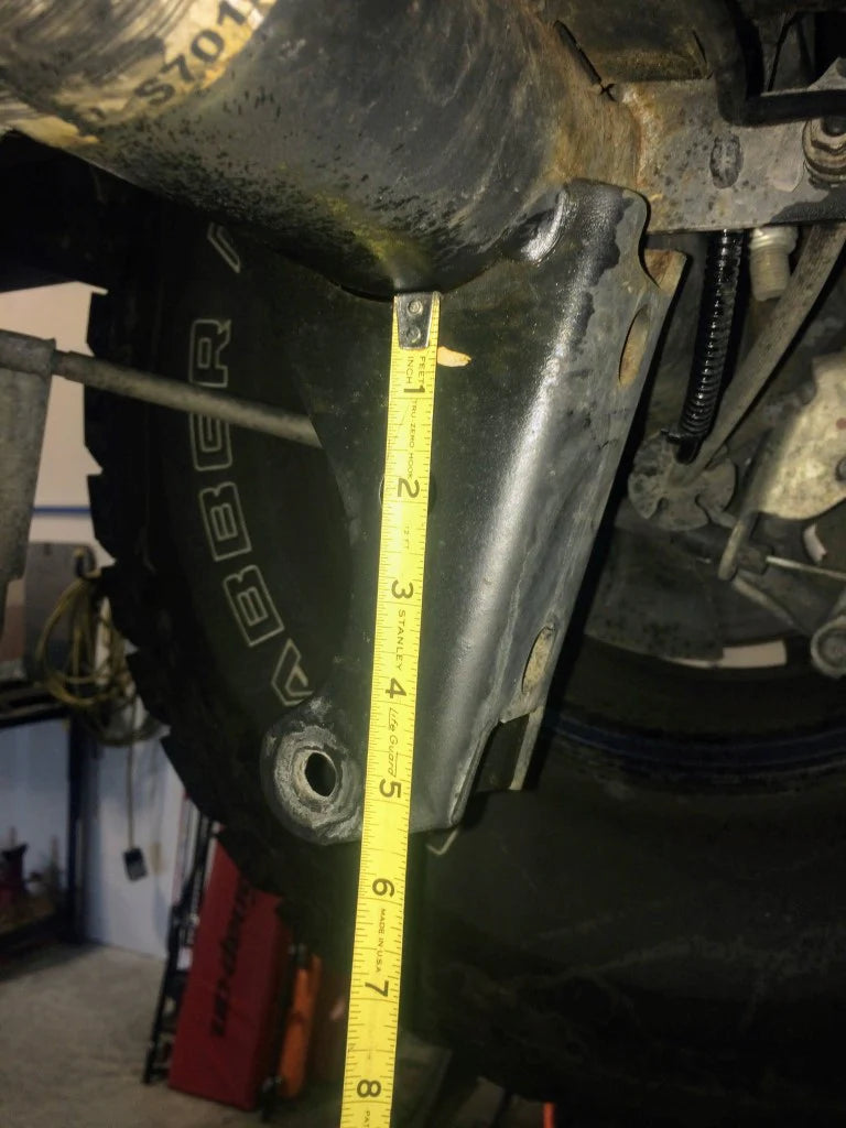 Rear High Clearance Shock Extension Brackets – Transit (2013+)