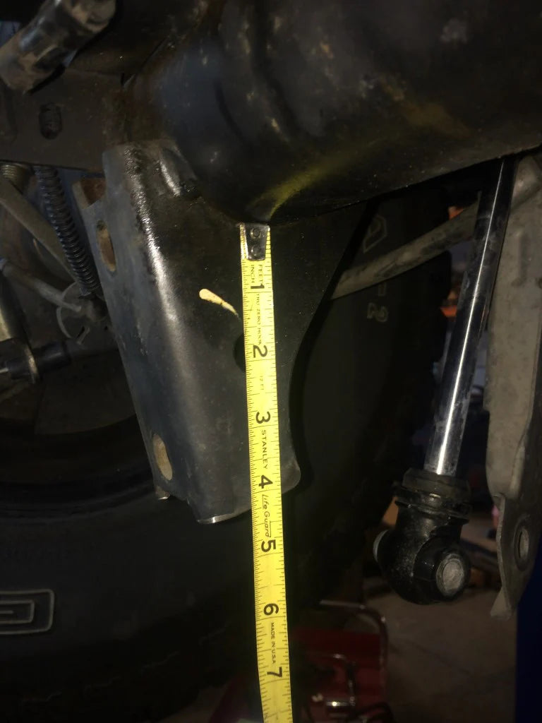 Rear High Clearance Shock Extension Brackets – Transit (2013+)