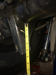 Rear High Clearance Shock Extension Brackets – Transit (2013+)