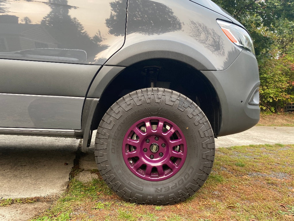 Mondo Mudguards for Mercedes Sprinter VS30 (2019+) – 2" Wheel Opening Clearance Upgrade