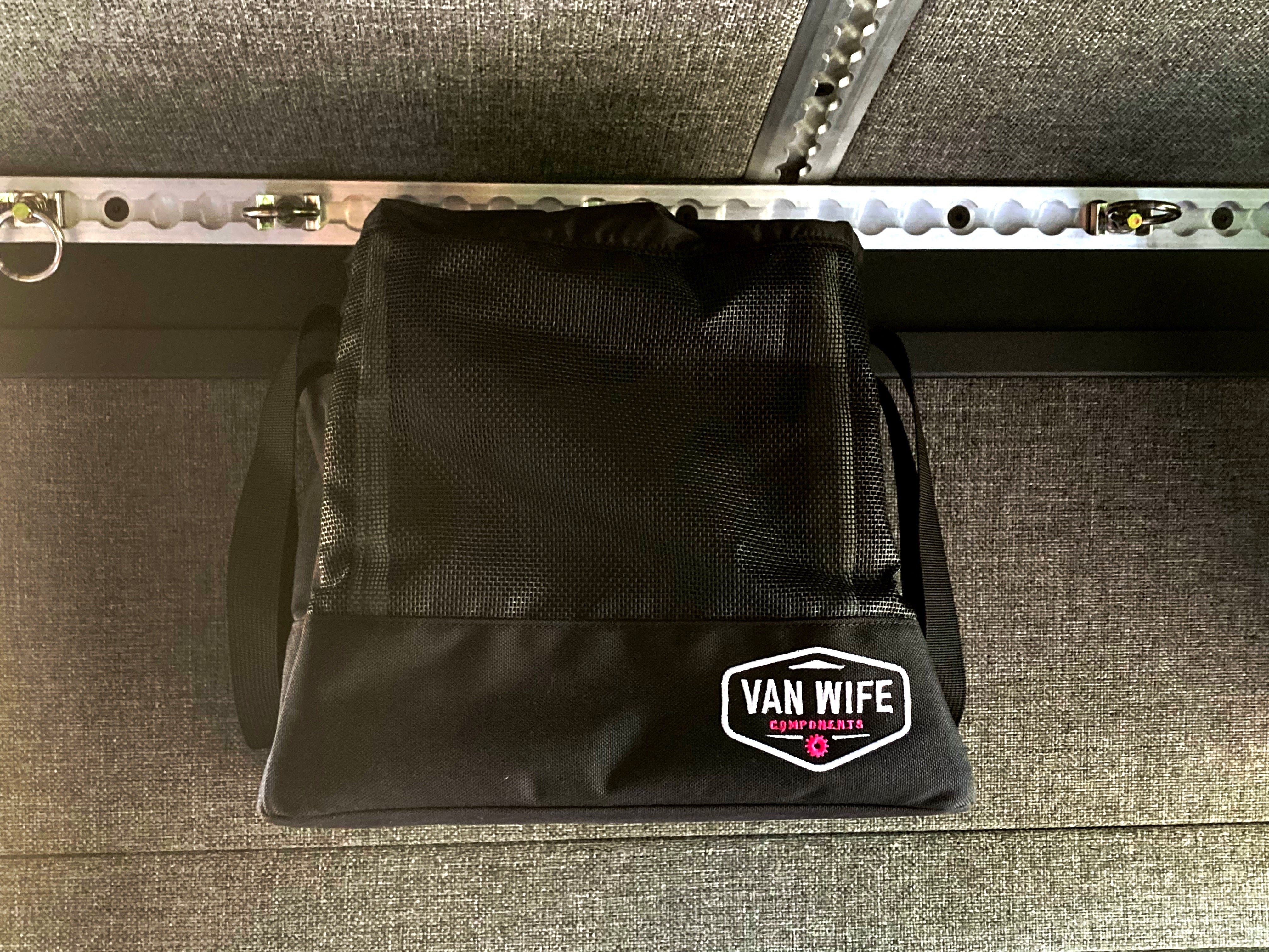 Van Wife Components 12" Hanging Storage Bag – Overland Van Organizer