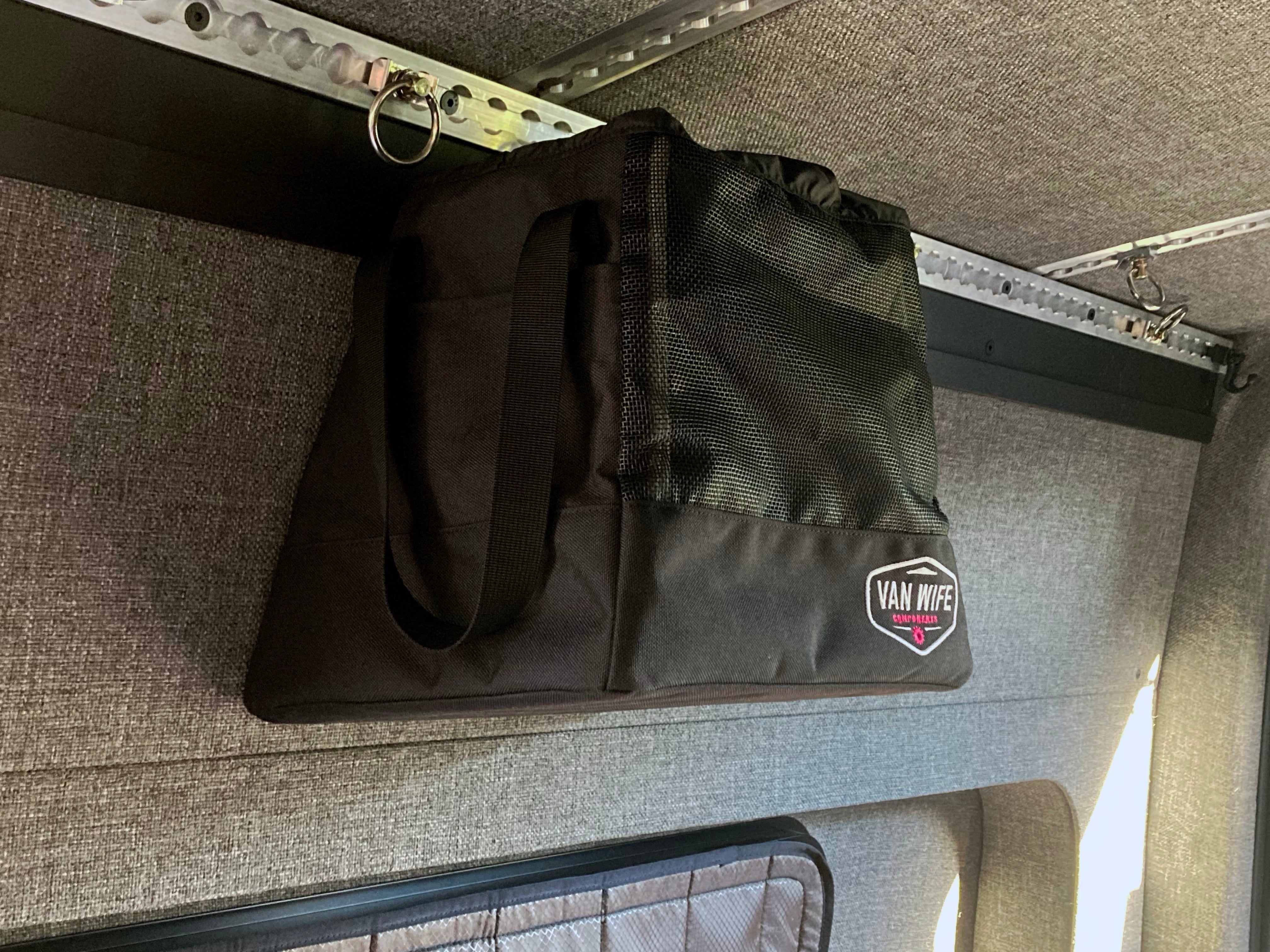 Van Wife Components 12" Hanging Storage Bag – Overland Van Organizer