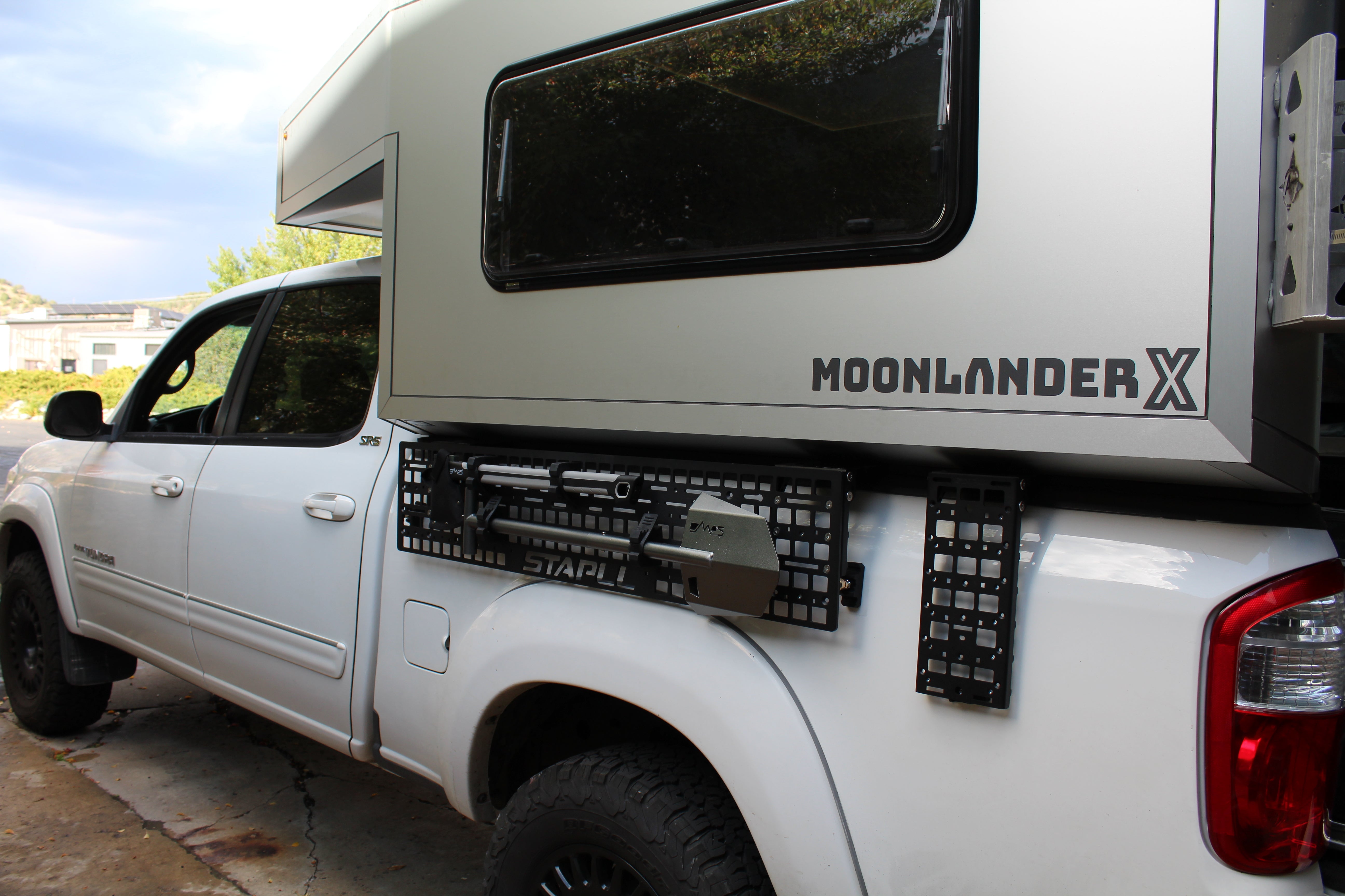6" x 13" Fender Rack by STAPLL | MOLLE Mount Bracket for Truck Bed Accessories