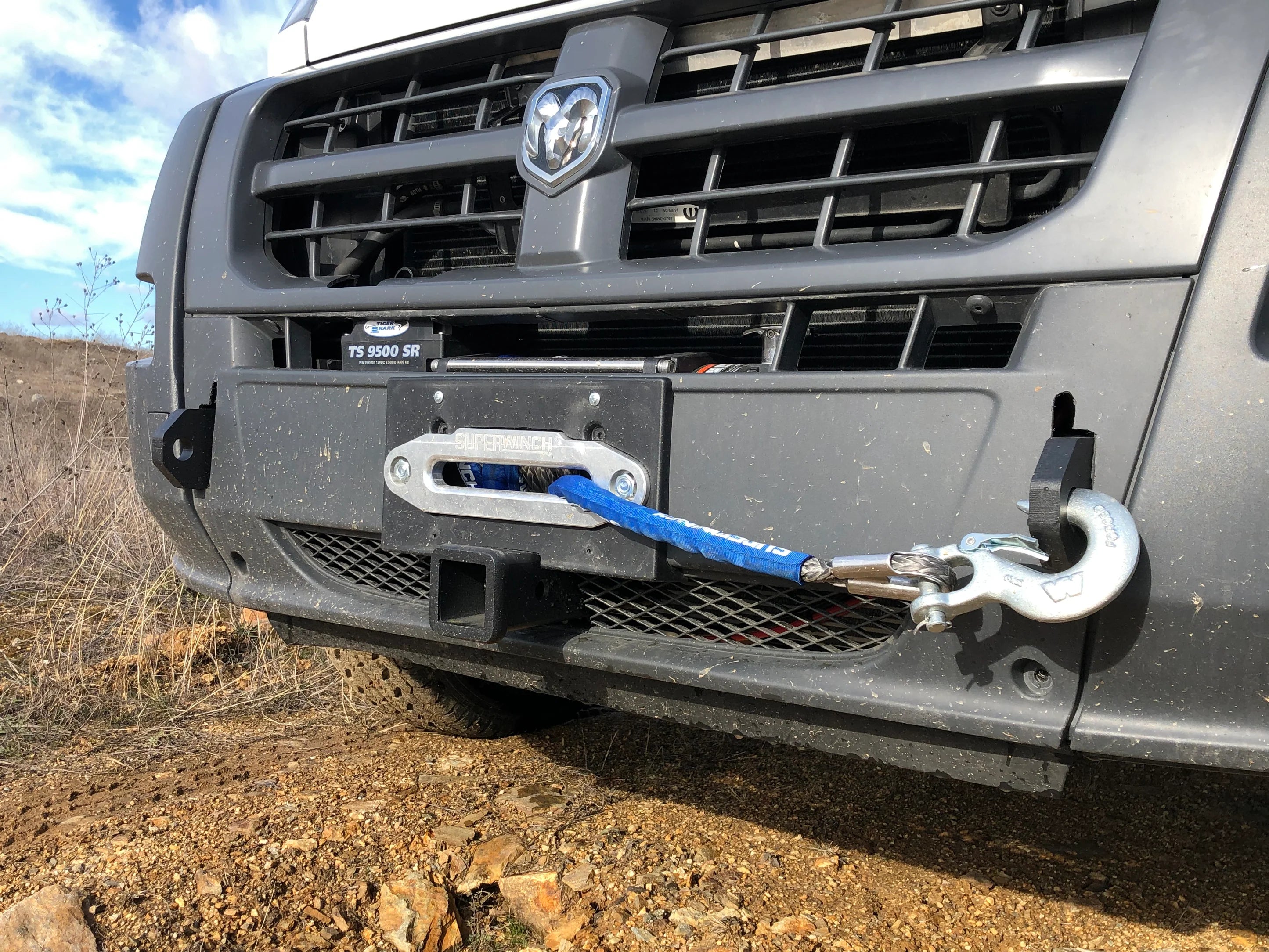 Hidden Winch Mount – 2013–2022 Ram ProMaster