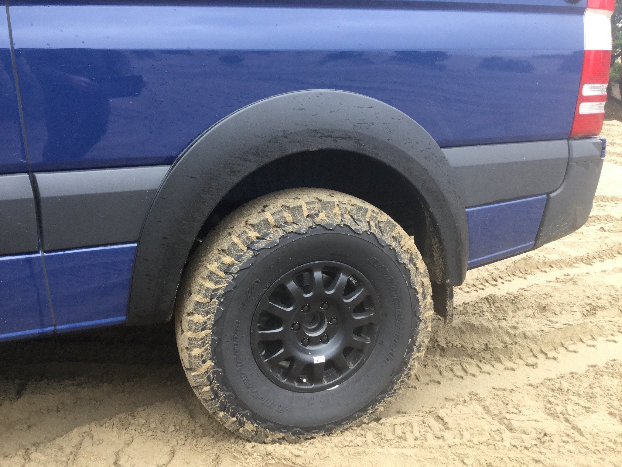 4x4 Big Fender Flare Kit for Mercedes Sprinter 906 (2014–2018) – Wide Body Flare Set