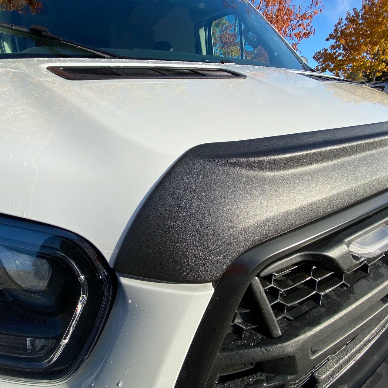 Ford Transit Aero Hood Spoiler – Paint Protection Deflector (2021+)