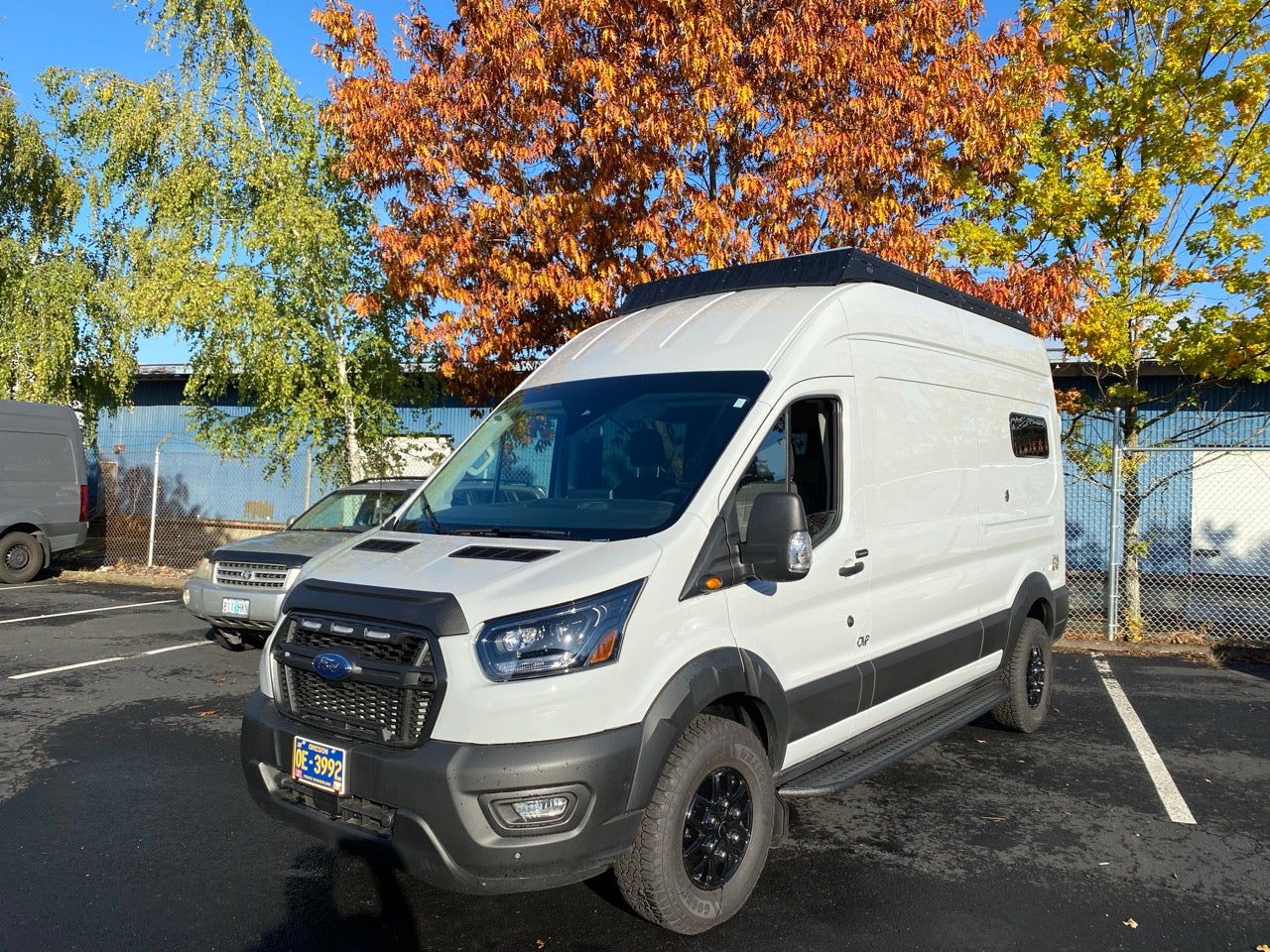 Ford Transit Aero Hood Spoiler – Paint Protection Deflector (2021+)