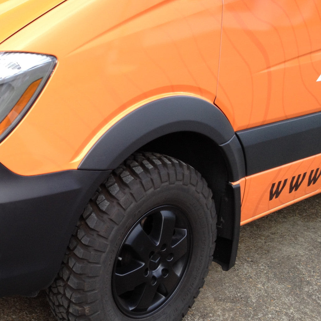 Front Fender Flare Kit for Mercedes Sprinter 906 (USA Version) – Wheel Arch Protection