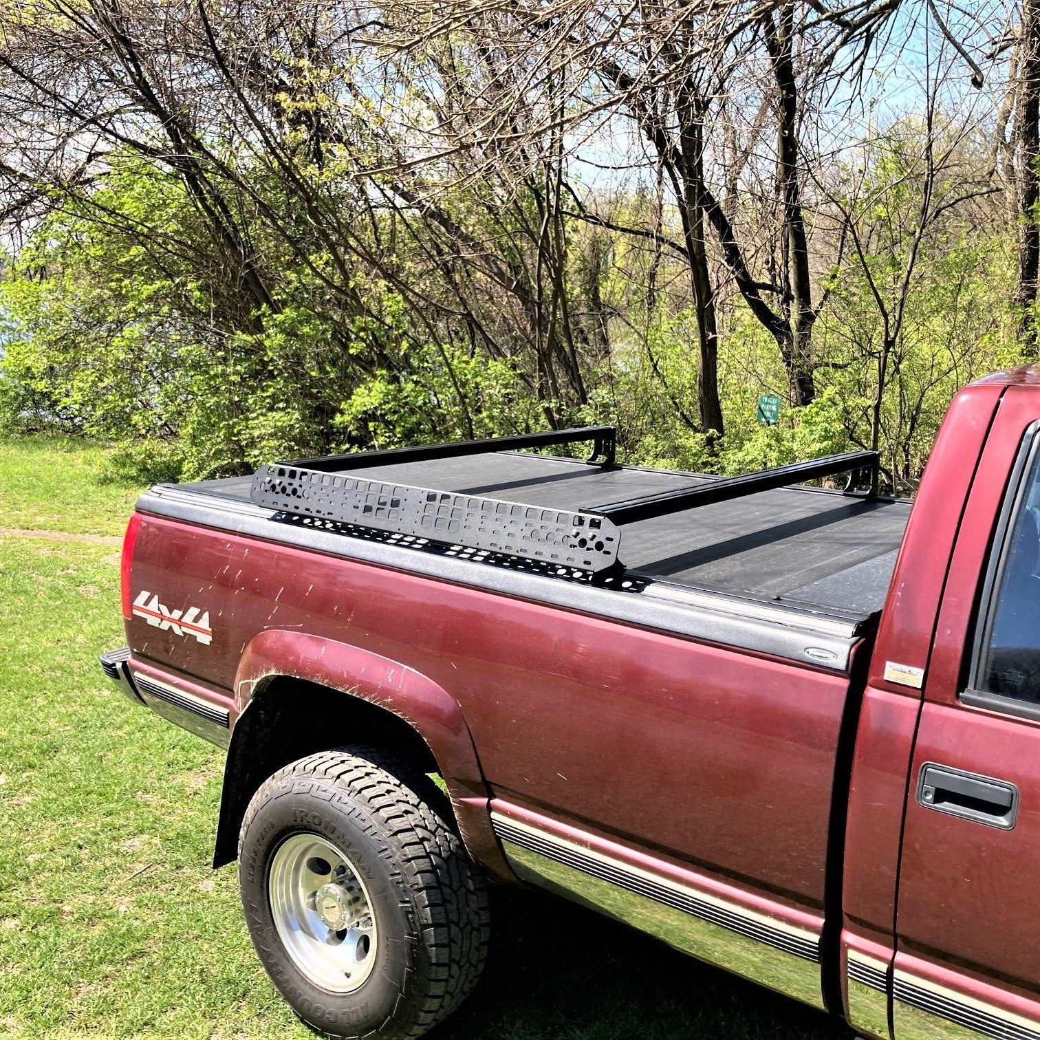 RAM 1500, 2500, 3500 - Bed Rack For Retractable Covers with T-slots